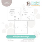 Simon Says Stamp Stencils Pumpkin Blessings 1097stc STAMPtember