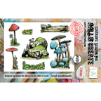 AALL & Create Forest Accoutrements A7 Clear Stamps 1098