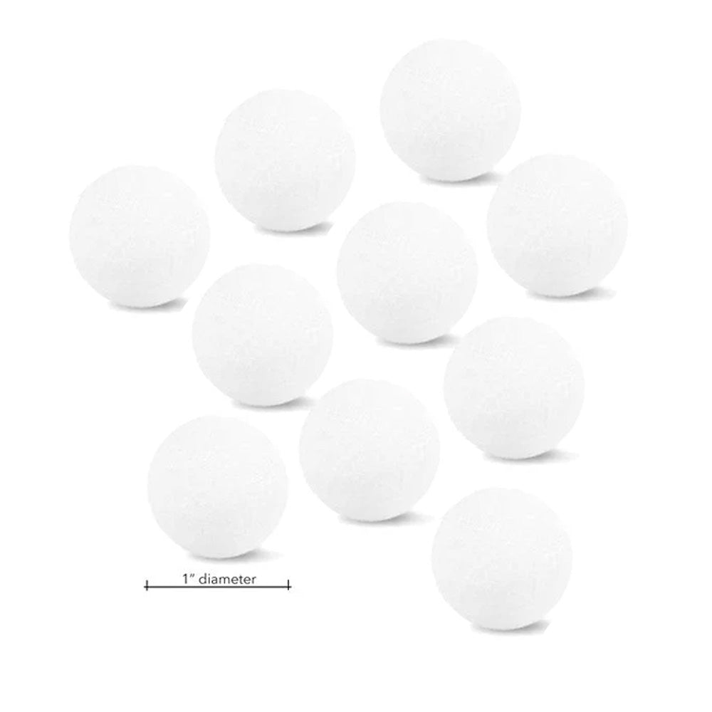 Styrofoam Balls 10 pack 1 Inch Diameter