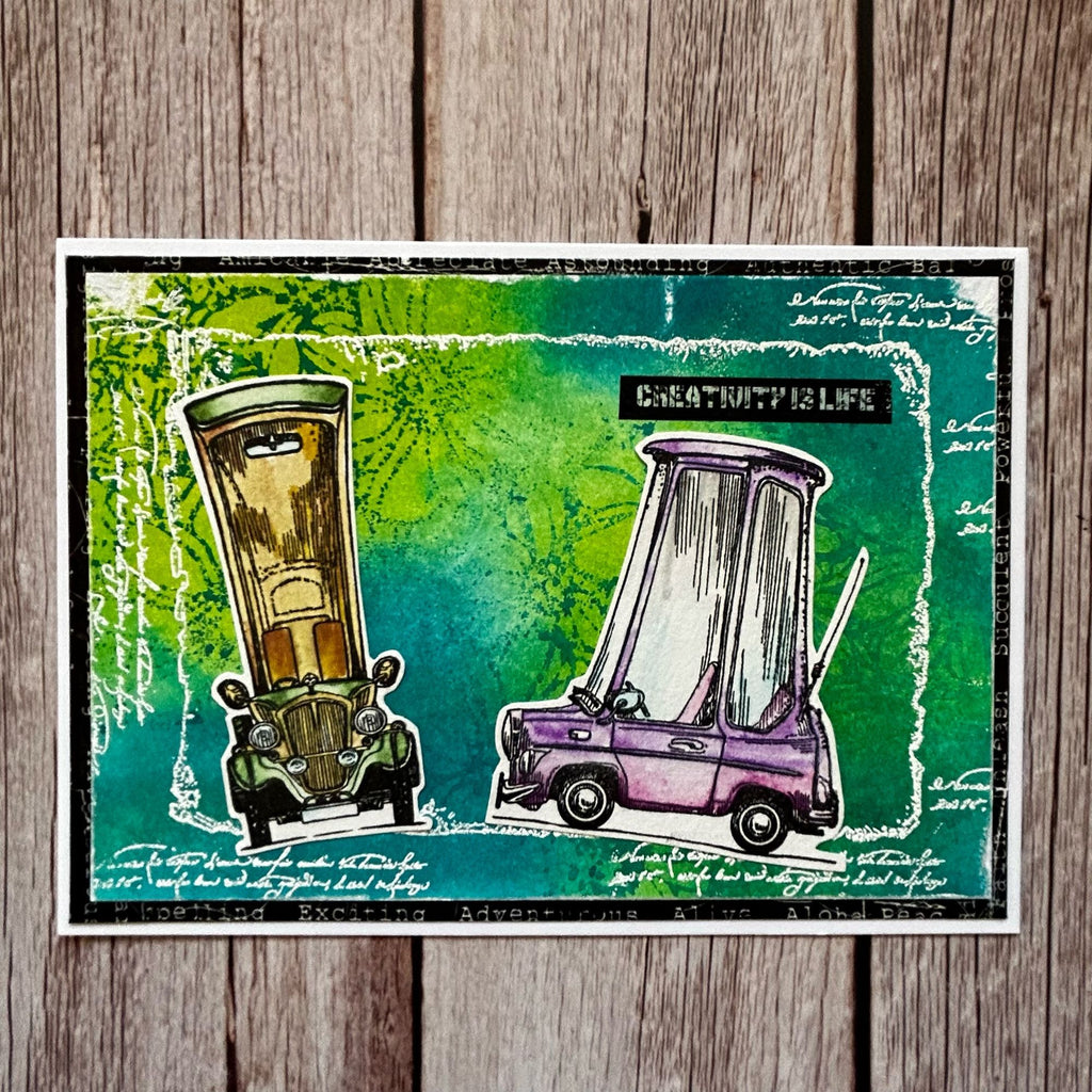 AALL & Create Time Heals All A6 Clear Stamps 1110 creativity is life