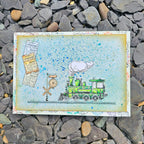 AALL & Create Loco London A6 Clear Stamps 1111 tickets