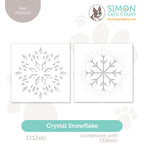 Simon Says Stamp Stencils Crystal Snowflake 1112stc