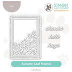 Simon Says Stamp Autumn Leaf Frames Wafer Dies 1116sd Stamptember