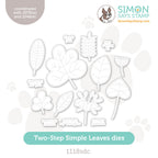 Simon Says Stamp Two Step Simple Leaves Wafer Dies 1118sdc