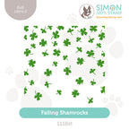Simon Says Stamp Stencil Falling Shamrocks 1118st Beautiful Moments