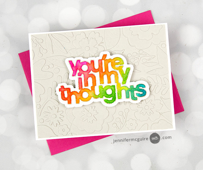 Ranger Perfect Pearl Powder PPP17714 You're In My Thoughts Card | color-code:ALTJM94
