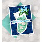 Pretty Pink Posh Stocking Shaker Dies joy to the world | color-code:ALT02
