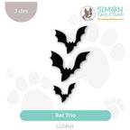 Simon Says Stamp Bat Trio Wafer Dies 1124sd Cheering for You