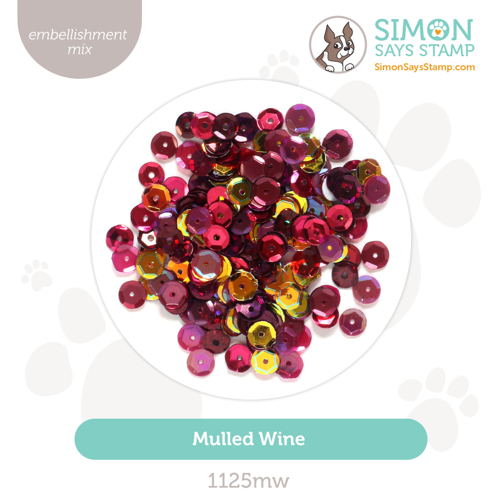 Simon Says Stamp Embellishment Mix Mulled Wine 1125mw And Everything Nice