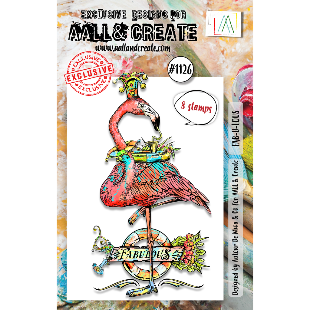 AALL & Create FAB-U-LOUS A7 Clear Stamps 1126