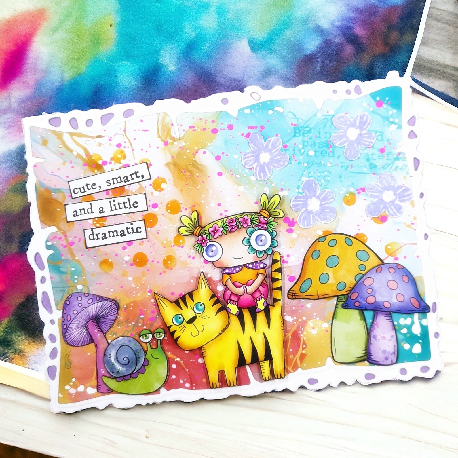 AALL & Create Greta A7 Clear Stamps 1130 dramatic