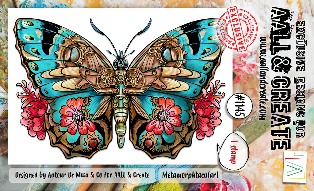 AALL & Create Metamorphtacular! A6 Clear Stamp 1145