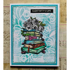 AALL & Create The Story Never Ends A7 Clear Stamp 1149 creativity is life