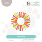 Simon Says Stamp Pack of 4 Stencils Sunburst 1151stc Shine On
