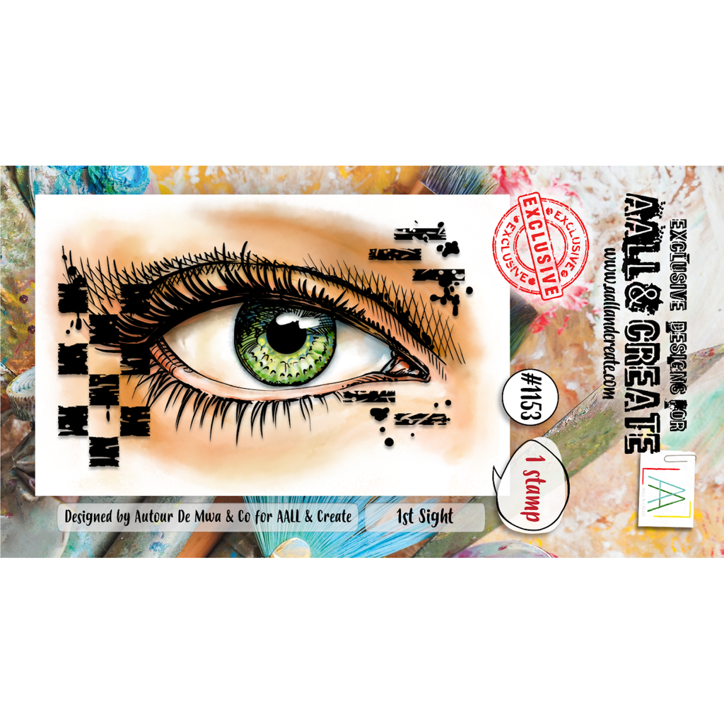 AALL & Create 1st Sight A8 Clear Stamps 1153