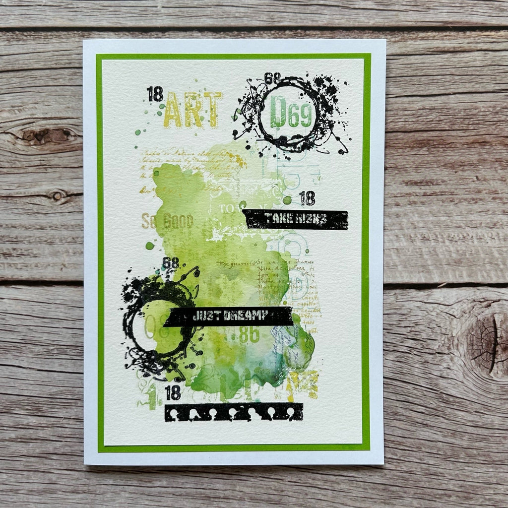 AALL & Create Cirque A8 Clear Stamps 1162 just dreams