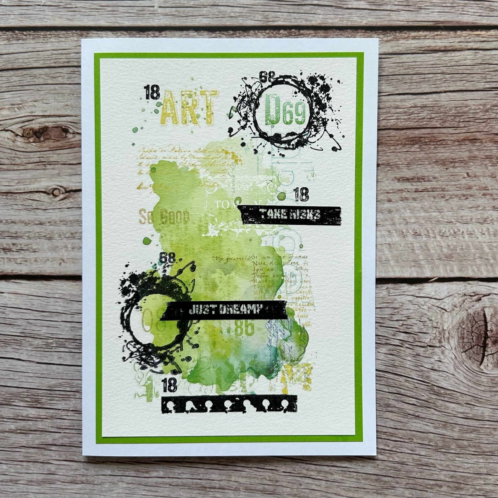 AALL & Create Cirque A8 Clear Stamps 1162 just dreams