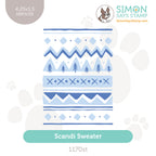 Simon Says Stamp Set of 2 Stencils Scandi Sweater 1170st Sending Cheer