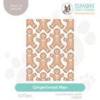 Simon Says Set of 2 Stencils Gingerbread Man 1173stc Sending Cheer