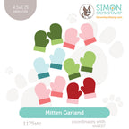 Simon Says Set of 2 Stencils Mitten Garland 1175stc Sending Cheer