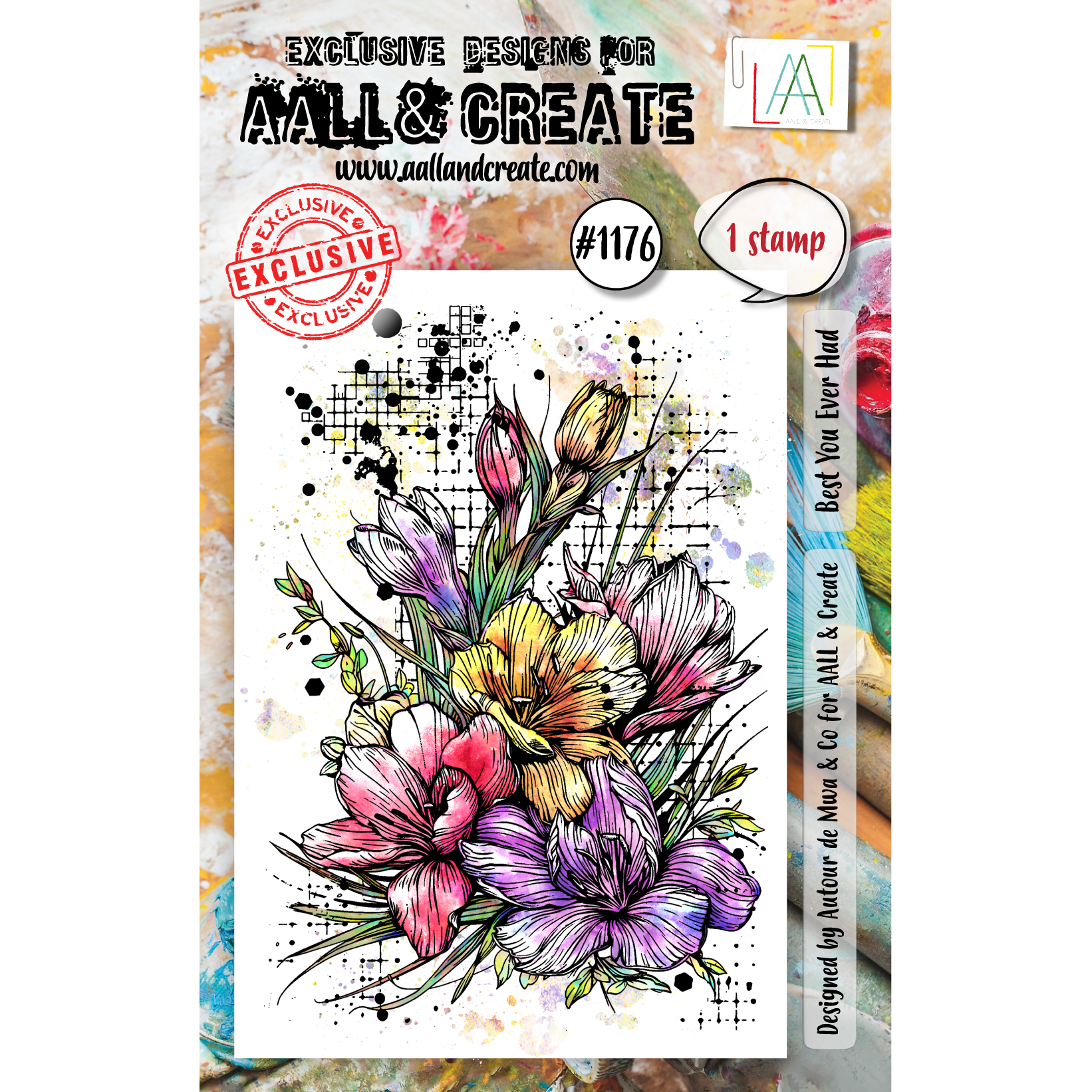 AALL & Create Best You Ever Had A7 Clear Stamp 1176