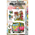 AALL & Create Babylon Camper A6 Clear Stamps 1184