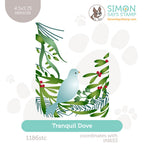 Simon Says Stamp Set of 4 Stencils Tranquil Dove 1186stc