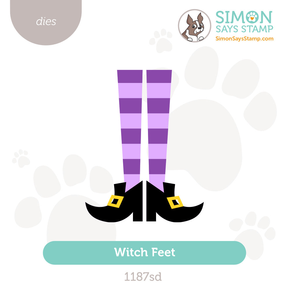 Simon Says Stamp Witch Feet Wafer Dies 1187sd