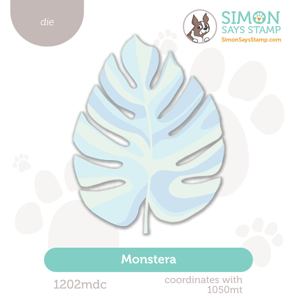 Simon Says Stamp Monstera Wafer Die 1202mdc DieCember