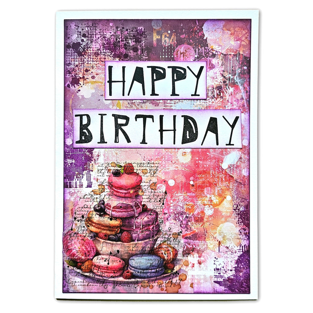 AALL & Create Vocabulary Blend A5 Clear Stamps 1205 birthday