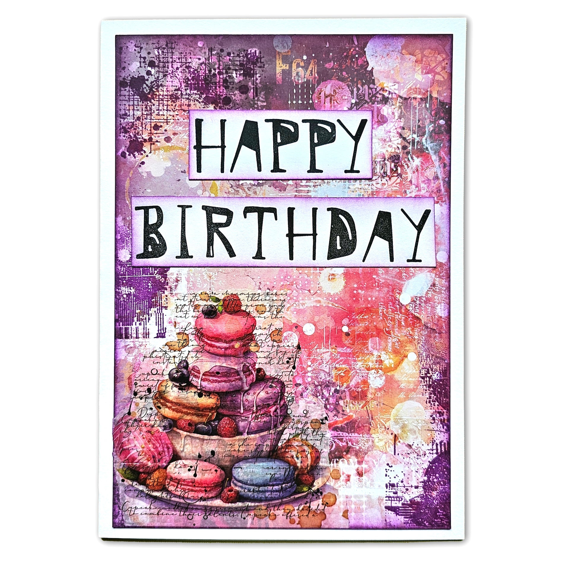 AALL & Create Vocabulary Blend A5 Clear Stamps 1205 birthday