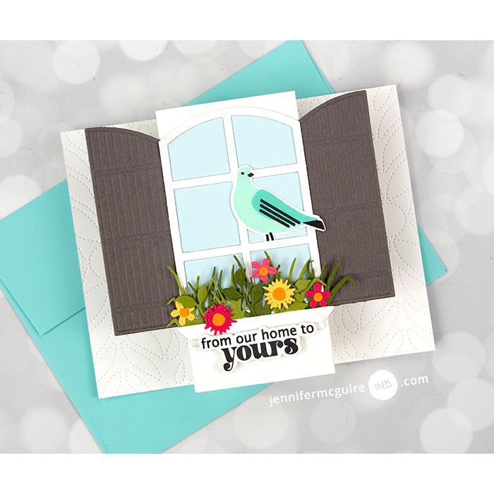 Altenew Through the Window Dies alt8094 bird | color-code:ALT01