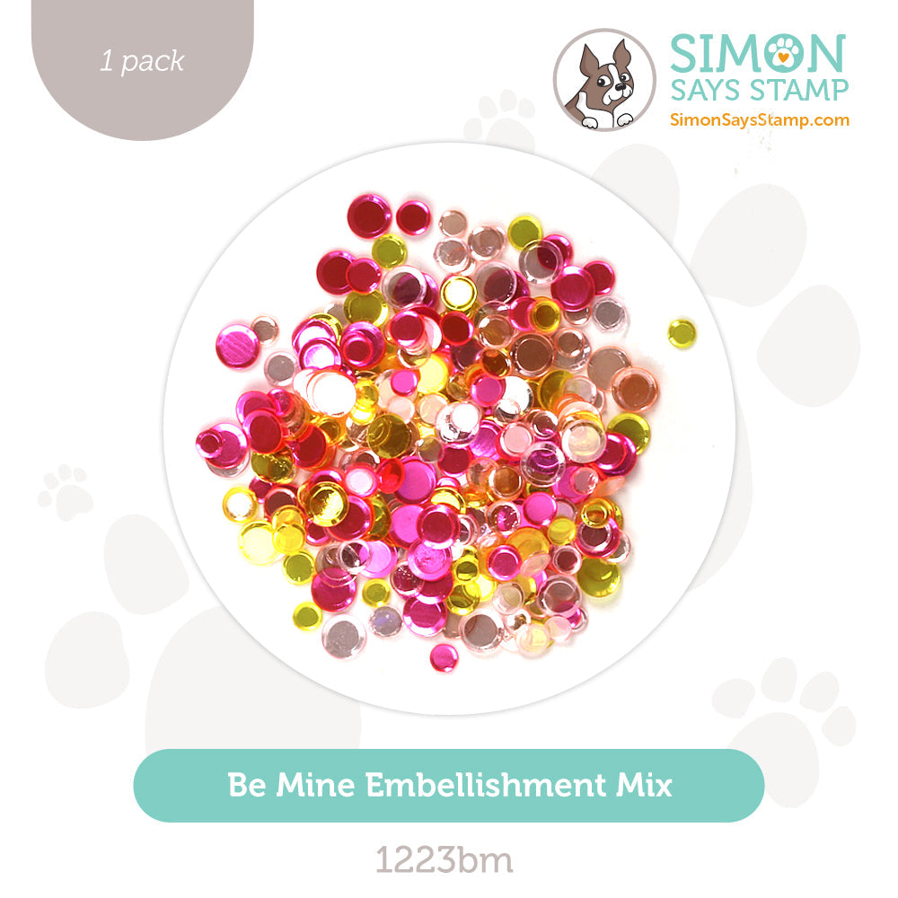 Simon Says Stamp Embellishment Mix Be Mine 1223bm Smitten