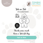 Simon Says Clear Stamps Yeti Or Not 1227ssc