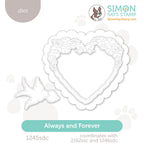 Simon Says Stamp Always and Forever Wafer Dies 1245sdc To Be Loved