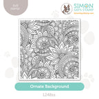 Simon Says Clear Stamp Ornate Background 1248ss