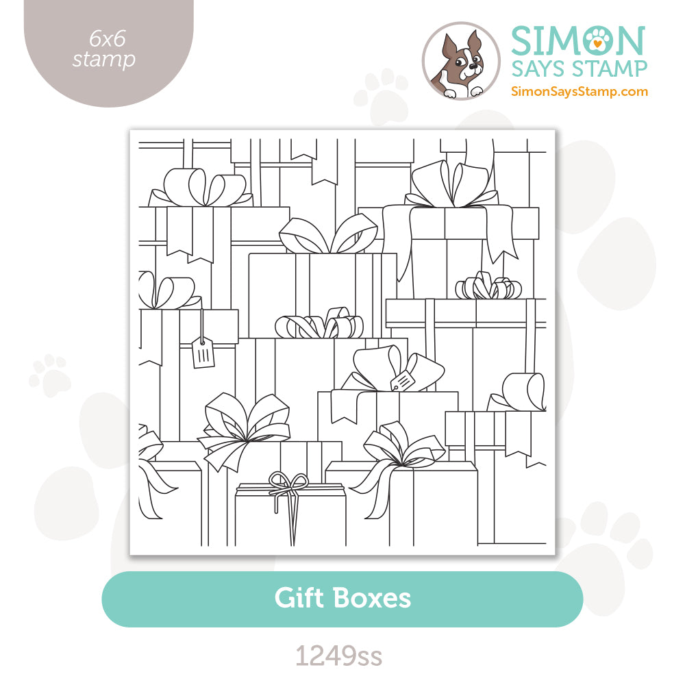 Simon Says Clear Stamp Gift Boxes 1249ss