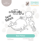Simon Says Clear Stamp Best Fishes 1255ssc