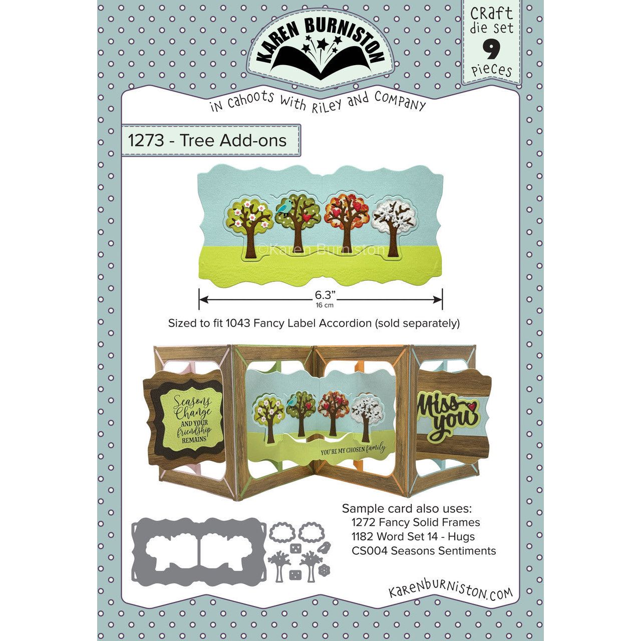 Karen Burniston Tree Add Ons Dies 1273