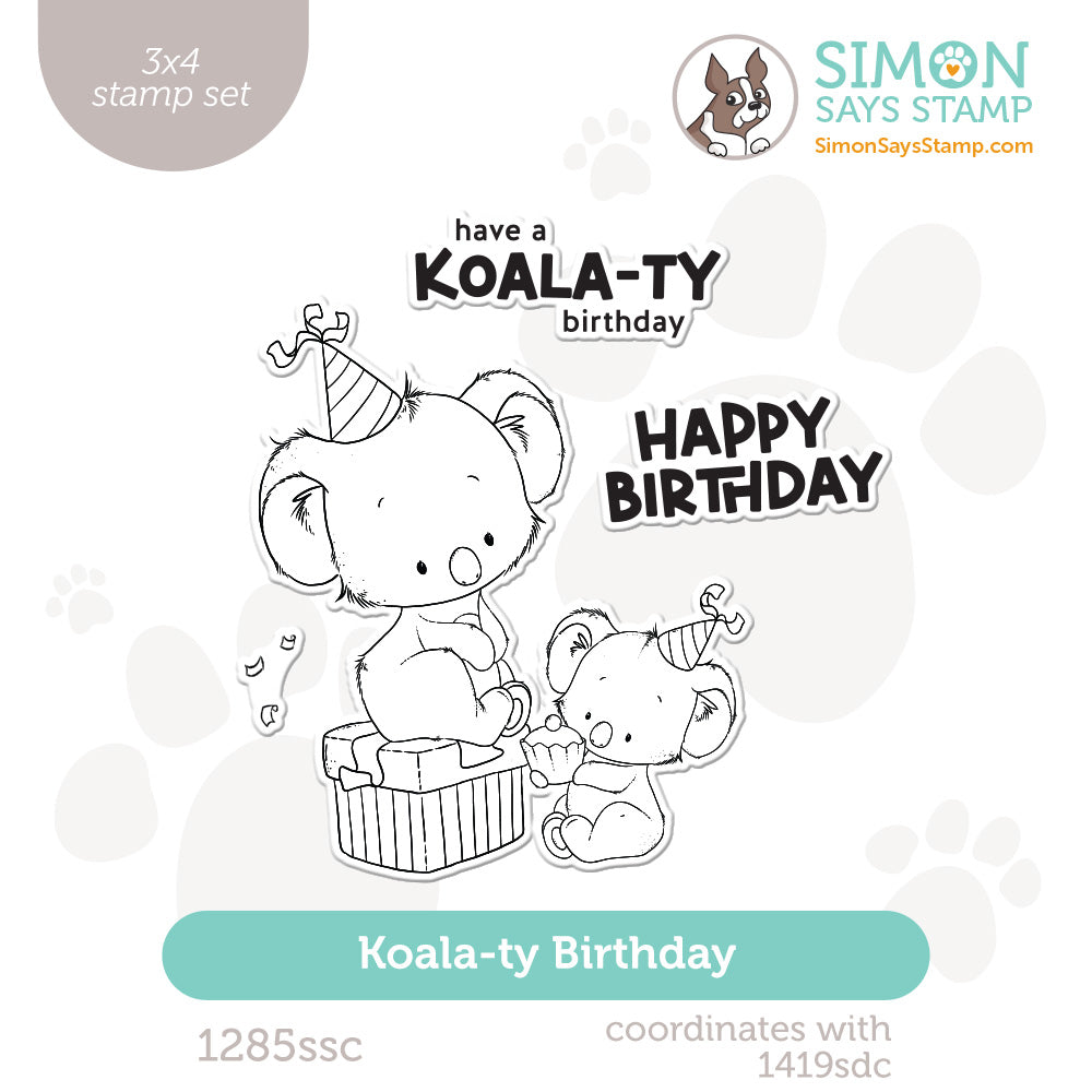 Simon Says Clear Stamps Koala-ty Birthday 1285ssc