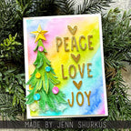 Tim Holtz Sizzix Christmas 2023 I Want It All Bundle thsc23 christmas tree