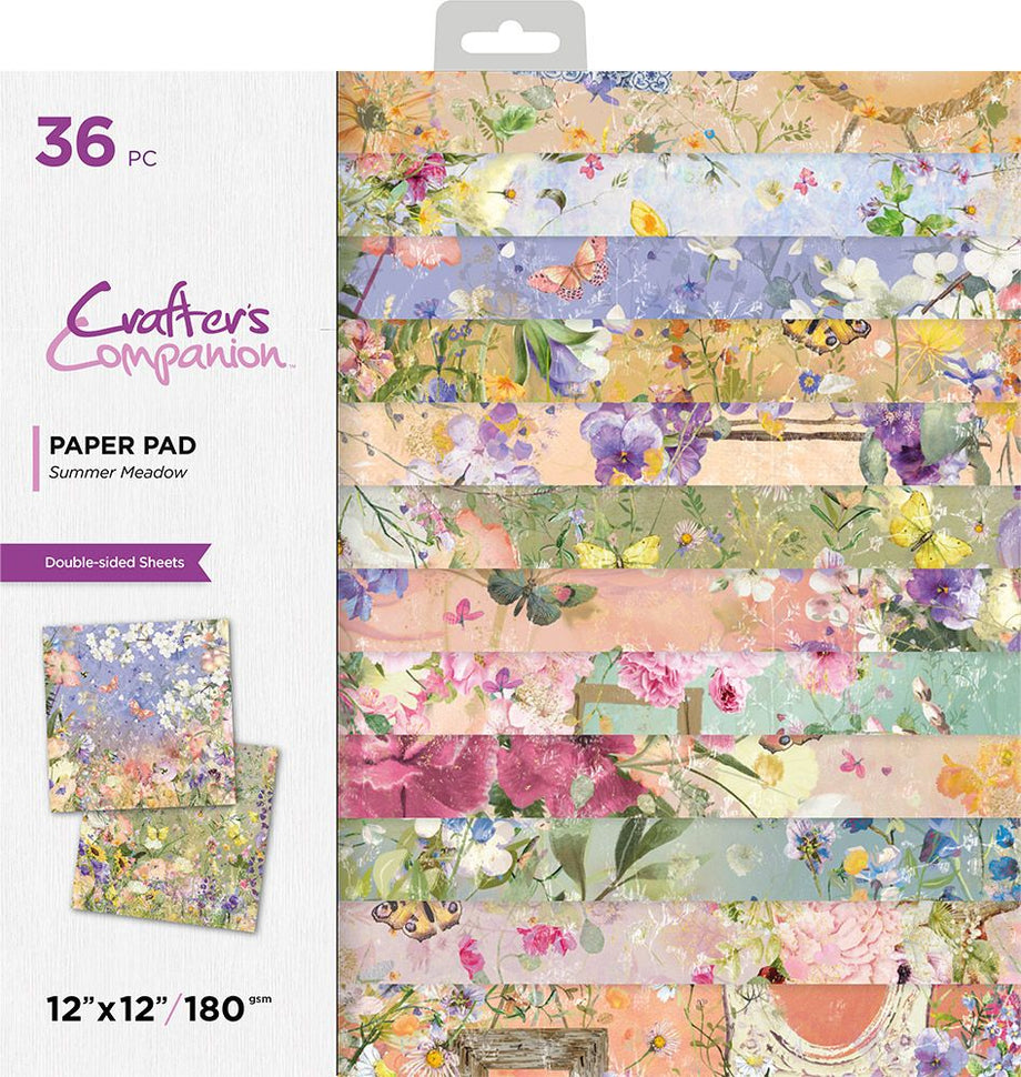 Altenew - Wildflower Collection - 12 x 12 Paper Pack - 16 Sheets