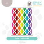 Simon Says Stamp Dual Diamonds Wafer Dies 1312md Happy Camper