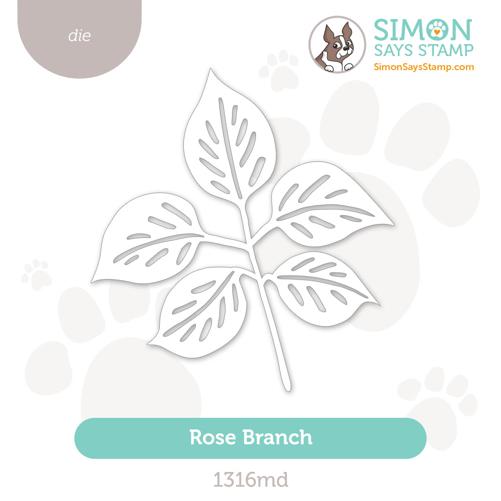 Simon Says Stamp Rose Branch Wafer Dies 1316md Friend Like You