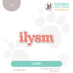 Simon Says Stamp ILYSM Wafer Dies 1318mdc Happy Camper