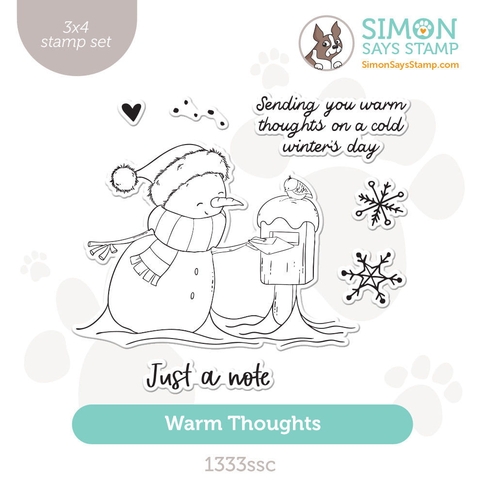 Simon Says Clear Stamps Warm Thoughts 1333ssc
