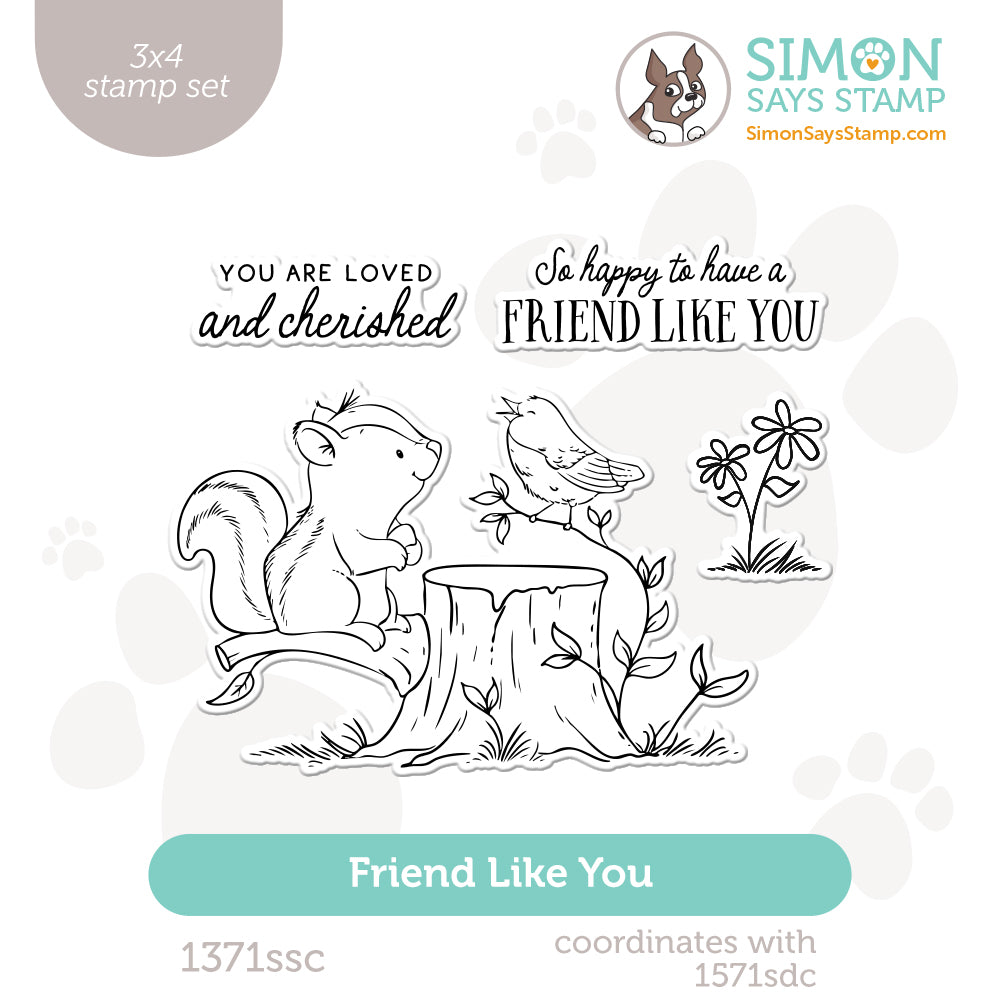 Simon Says Clear Stamps Friend Like You 1371ssc