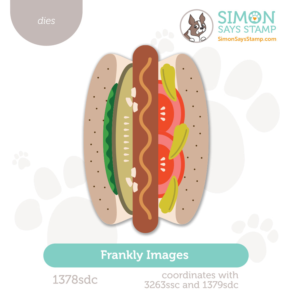 Simon Says Stamp Frankly Images Wafer Dies 1378sdc Happy Camper