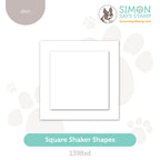 Simon Says Stamp Square Shaker Shapes Wafer Dies 1398sd Heart to Heart