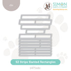 Simon Says Stamp EZ Strips Slanted Rectangles Wafer Dies 1471sdc DieCember